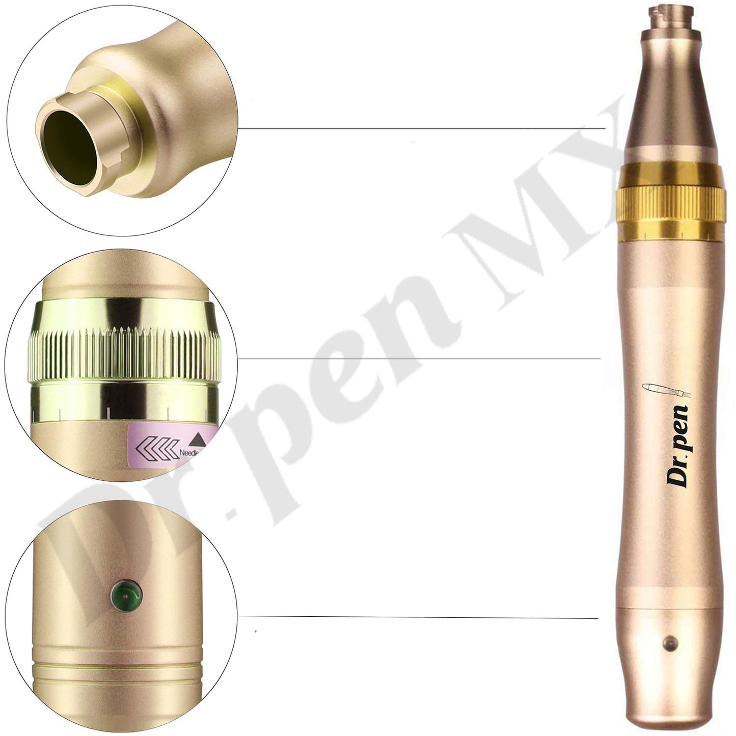 Pluma Microagujas Dr. Pen M5 +2 Cartuchos