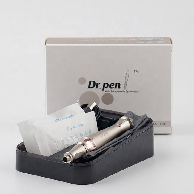 Pluma Microagujas Dr. Pen E30 +2 Cartuchos