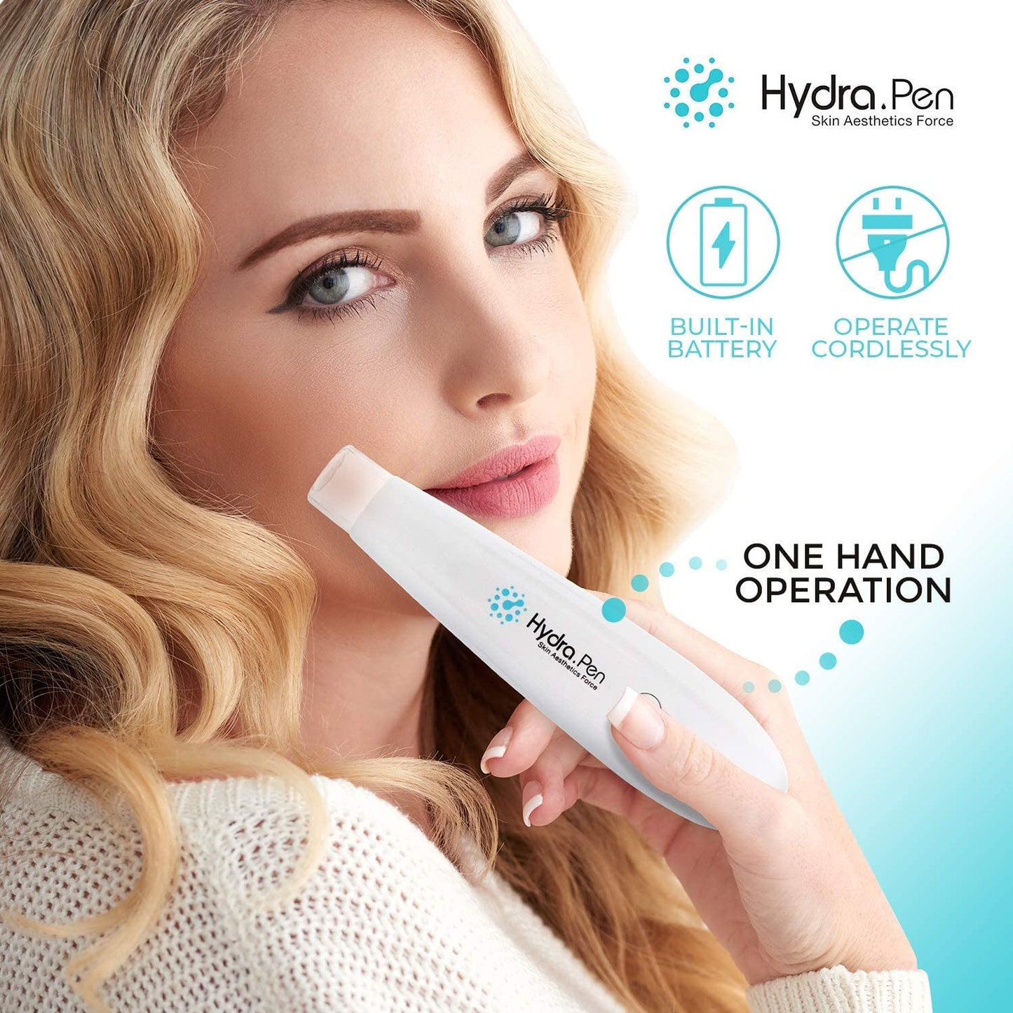 Pluma Microagujas Hydra Pen H2  Dr.pen +2cartuchos