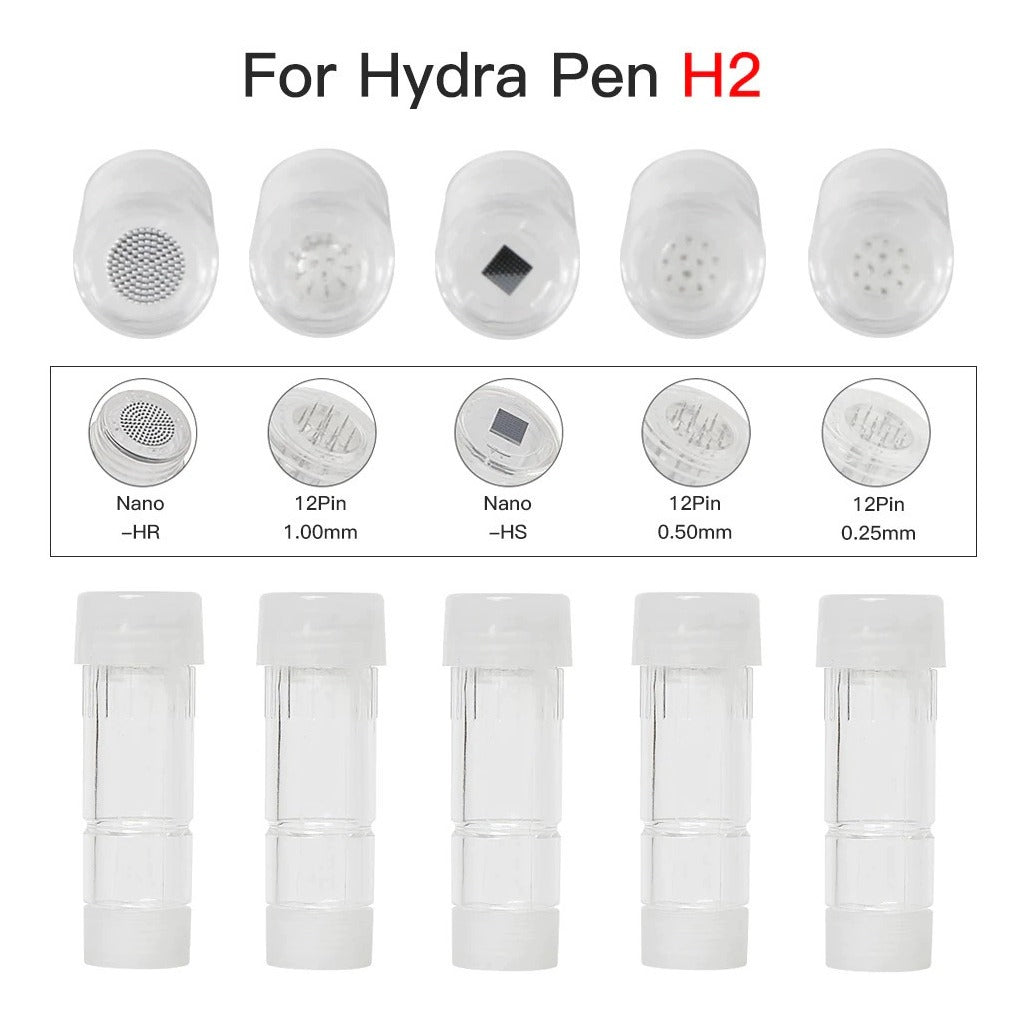 Lote 100 Cartuchos Hydra Pen H2 Microagujas