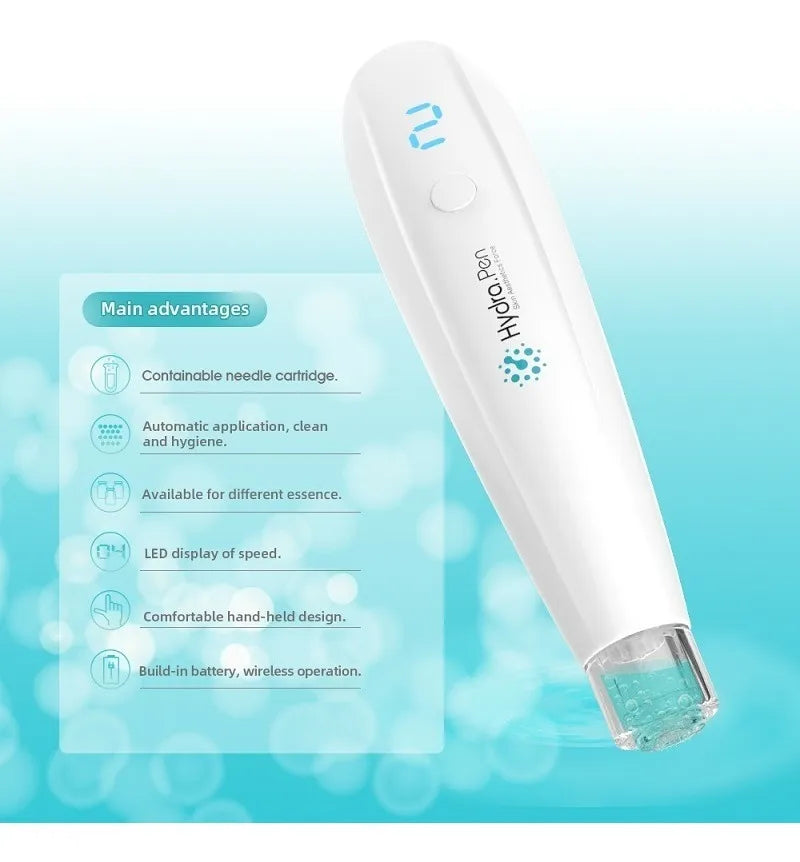 Pluma Microagujas Hydra Pen H2  Dr.pen +2cartuchos
