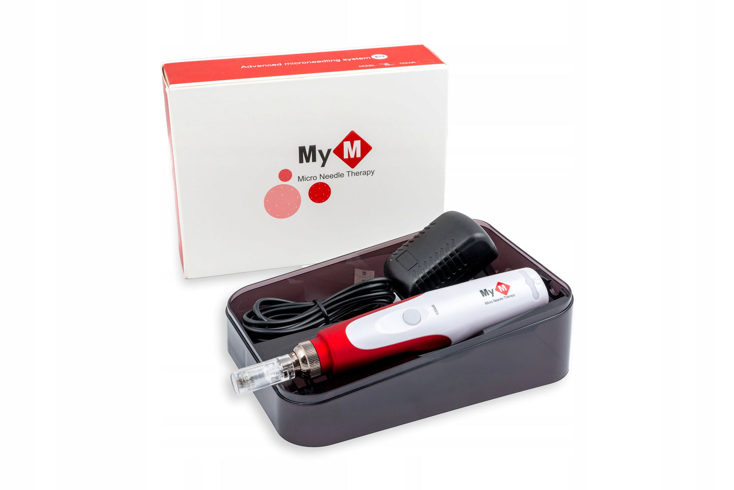 Pluma Microagujas MYM N2 Alambrico Dr.pen +2 Cartuchos