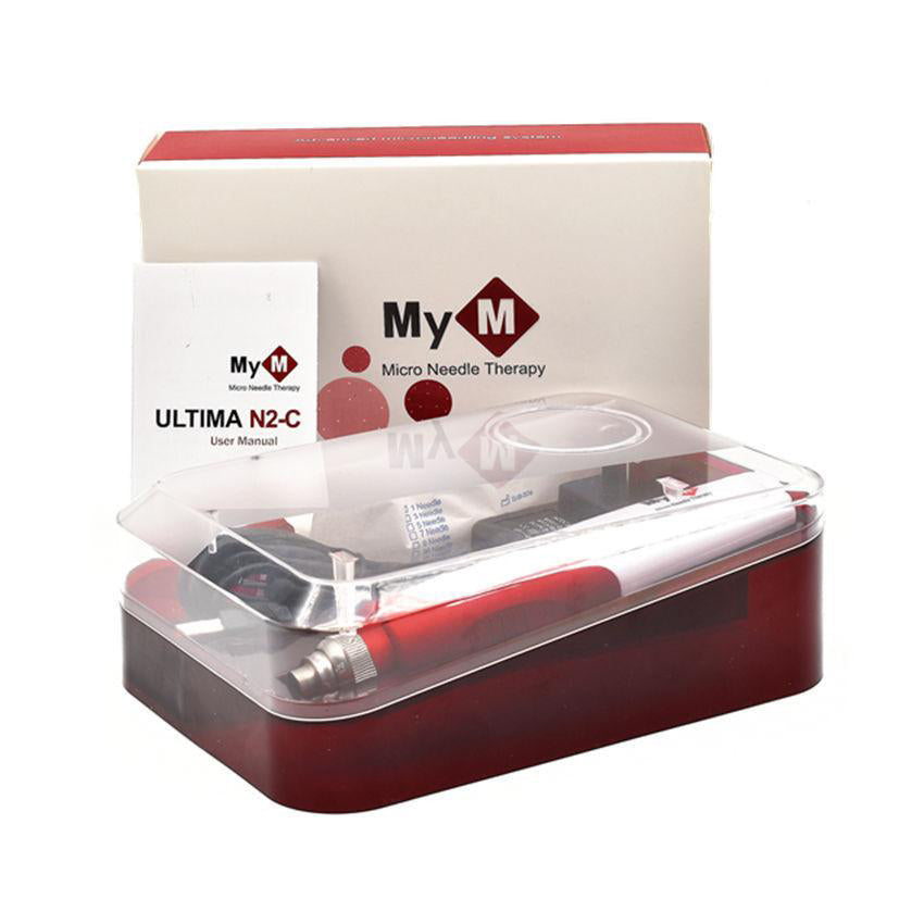 Pluma Microagujas MYM N2 Alambrico Dr.pen +2 Cartuchos